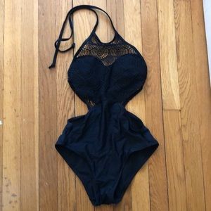 One piece bathing suit